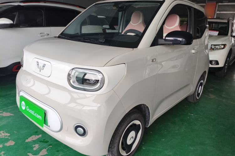 Used Wuling Hongguang MINIEV 2024 3rd Generation 215km Youth Edition Guazi used car, China used car export, Used car for sale, Used Wuling cars, Cheapest cars for sale, Electric vehicle, New energy car
