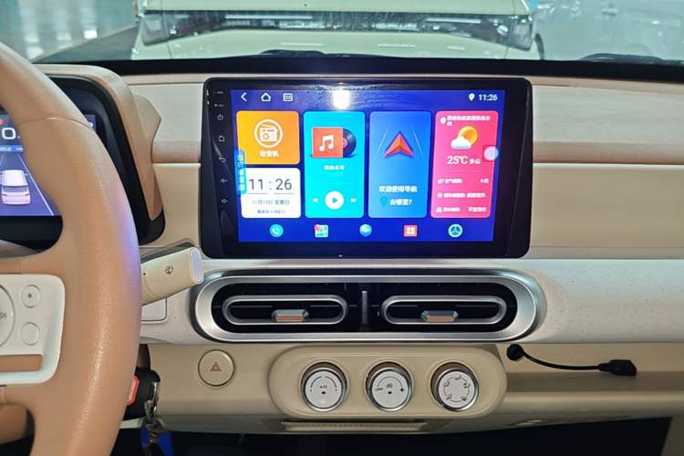 Used Wuling Hongguang MINIEV 2024 3rd Generation 215km Youth Edition Audio And AC Panel