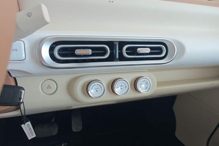 Used Wuling Hongguang MINIEV 2024 3rd Generation 215km Youth Edition Audio And AC Panel