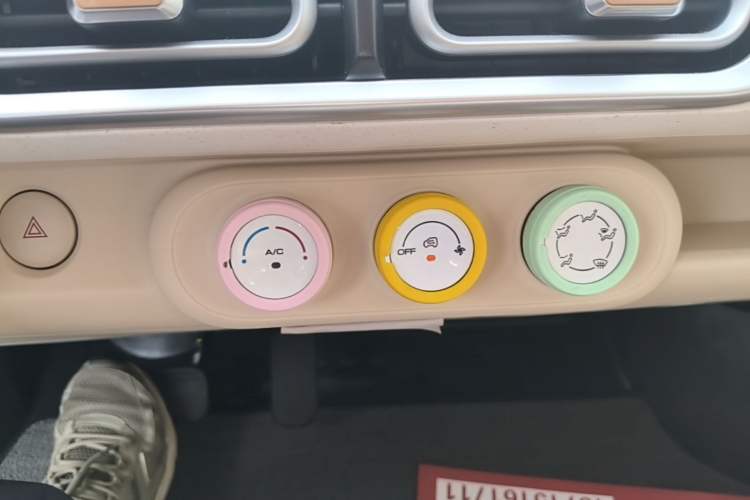 Used Wuling Hongguang MINIEV 2024 3rd Generation 215km Youth Edition Audio And AC Panel