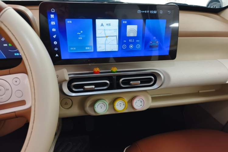 Used Wuling Hongguang MINIEV 2024 3rd Generation 215km Youth Edition Audio And AC Panel