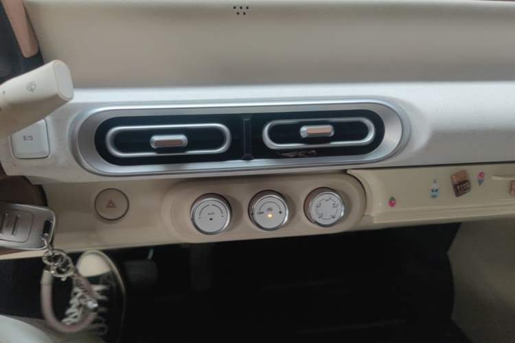 Used Wuling Hongguang MINIEV 2024 3rd Generation 215km Youth Edition Audio And AC Panel