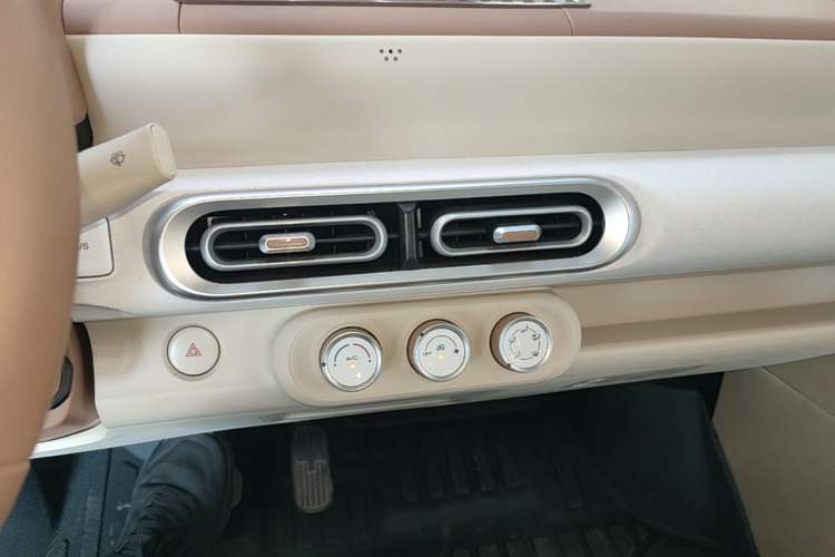 Used Wuling Hongguang MINIEV 2024 3rd Generation 215km Youth Edition Audio And AC Panel