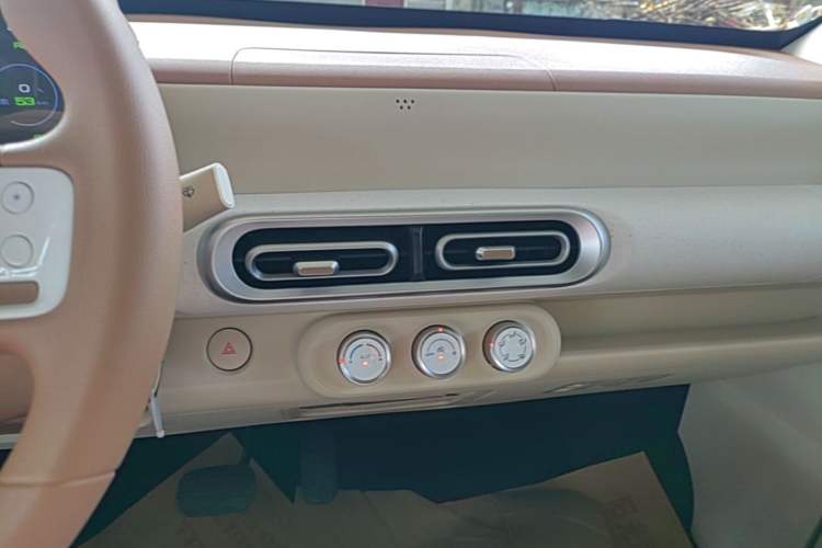 Used Wuling Hongguang MINIEV 2024 3rd Generation 215km Youth Edition Audio And AC Panel