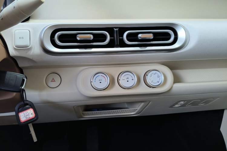 Used Wuling Hongguang MINIEV 2024 3rd Generation 215km Youth Edition Audio And AC Panel