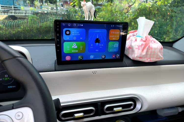 Used Wuling Hongguang MINIEV 2024 3rd Generation 215km Youth Edition Audio And AC Panel