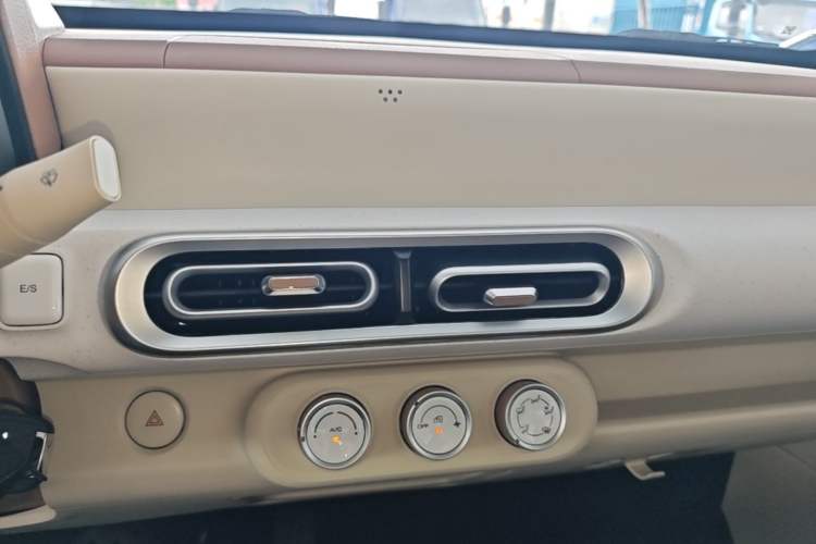 Used Wuling Hongguang MINIEV 2024 3rd Generation 215km Youth Edition Audio And AC Panel