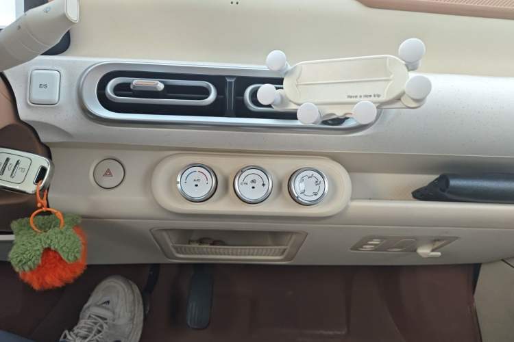 Used Wuling Hongguang MINIEV 2024 3rd Generation 215km Youth Edition Audio And AC Panel