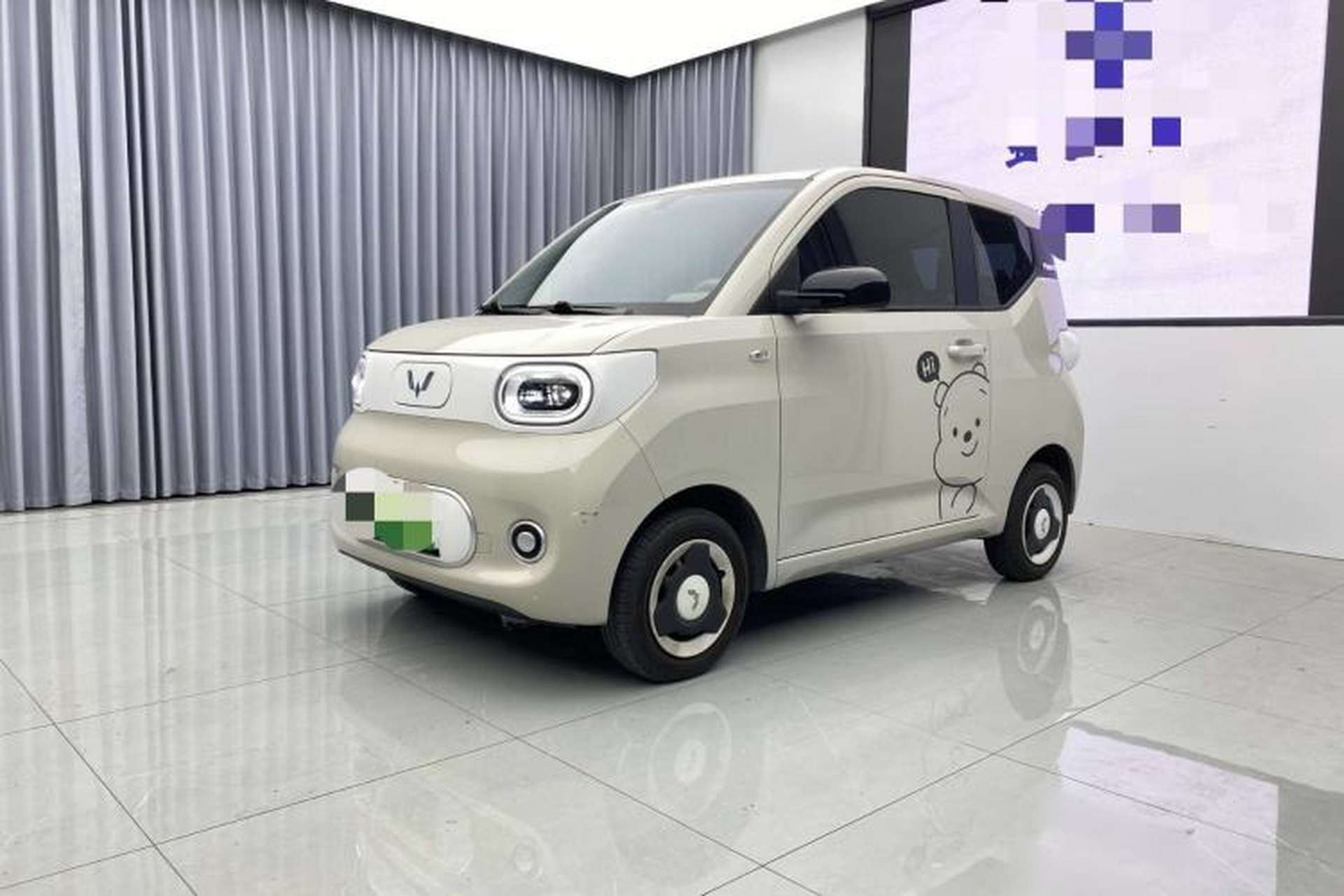 Used Wuling Hongguang MINIEV 2024 3rd Generation 215km Youth Edition Front Left 45 Deg
