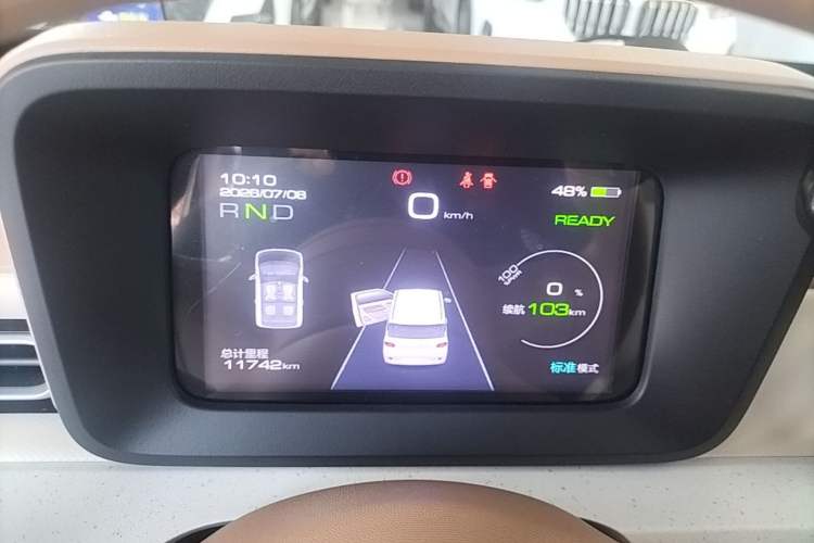 Used Wuling Hongguang MINIEV 2024 3rd Generation 215km Youth Edition Instrument Cluster