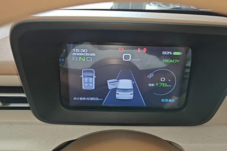 Used Wuling Hongguang MINIEV 2024 3rd Generation 215km Youth Edition Instrument Cluster