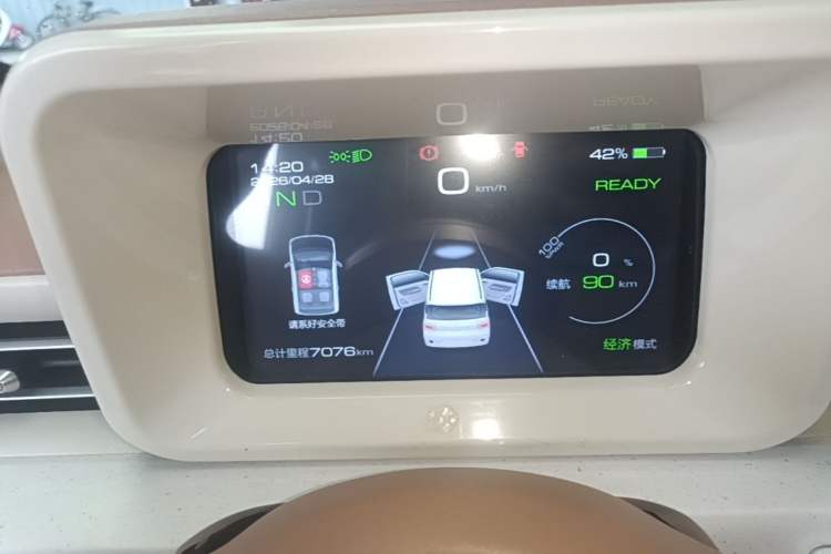 Used Wuling Hongguang MINIEV 2024 3rd Generation 215km Advanced Version Instrument Cluster