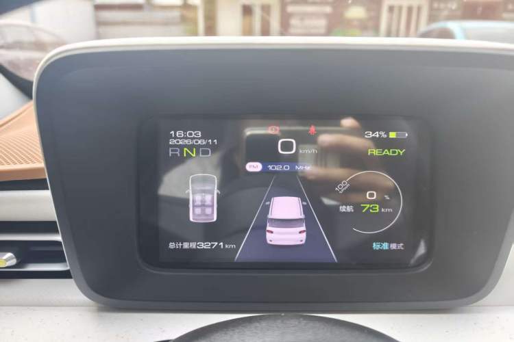Used Wuling Hongguang MINIEV 2024 3rd Generation 215km Youth Edition Instrument Cluster