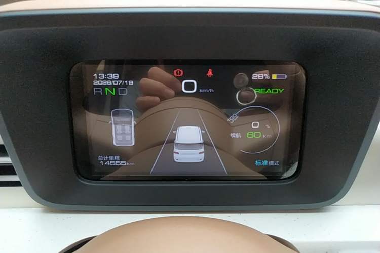 Used Wuling Hongguang MINIEV 2024 3rd Generation 215km Advanced Version Instrument Cluster