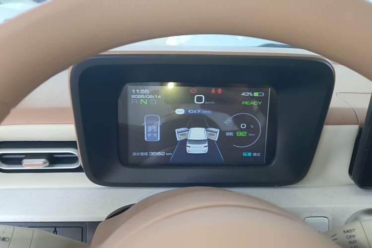 Used Wuling Hongguang MINIEV 2024 3rd Generation 215km Youth Edition Instrument Cluster