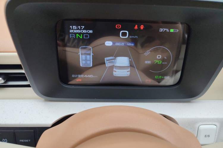 Used Wuling Hongguang MINIEV 2024 3rd Generation 215km Youth Edition Odometer Close Up