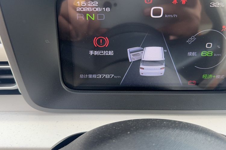 Used Wuling Hongguang MINIEV 2024 3rd Generation 215km Advanced Version Odometer Close Up