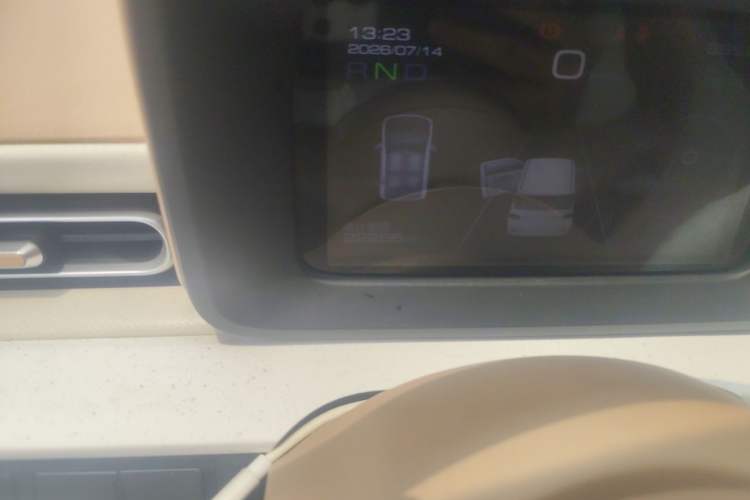 Used Wuling Hongguang MINIEV 2024 3rd Generation 215km Advanced Version Odometer Close Up