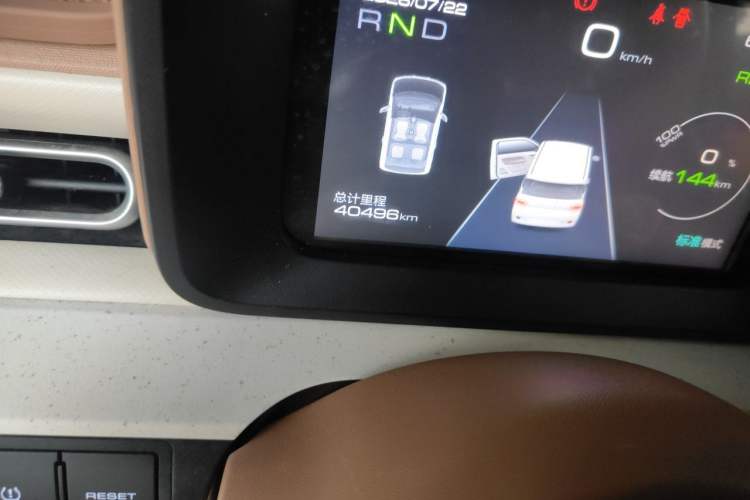 Used Wuling Hongguang MINIEV 2024 3rd Generation 215km Youth Edition Odometer Close Up