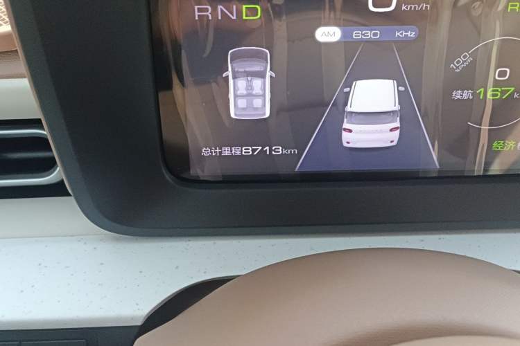 Used Wuling Hongguang MINIEV 2024 3rd Generation 215km Youth Edition Odometer Close Up