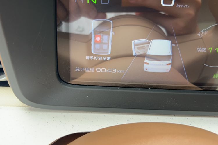 Used Wuling Hongguang MINIEV 2024 3rd Generation 215km Youth Edition Odometer Close Up