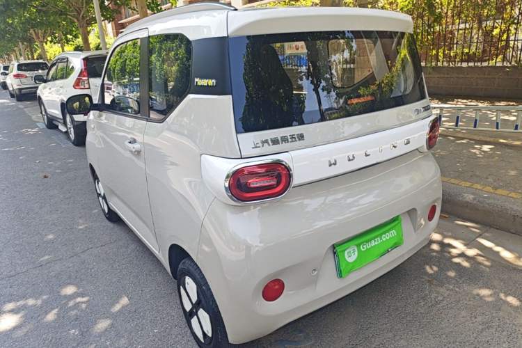 Used Wuling Hongguang MINIEV 2024 3rd Generation 215km Advanced Version Rear Left 45 Deg