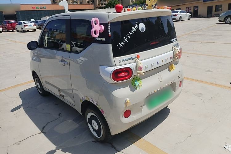 Used Wuling Hongguang MINIEV 2024 3rd Generation 215km Youth Edition Rear Left 45 Deg