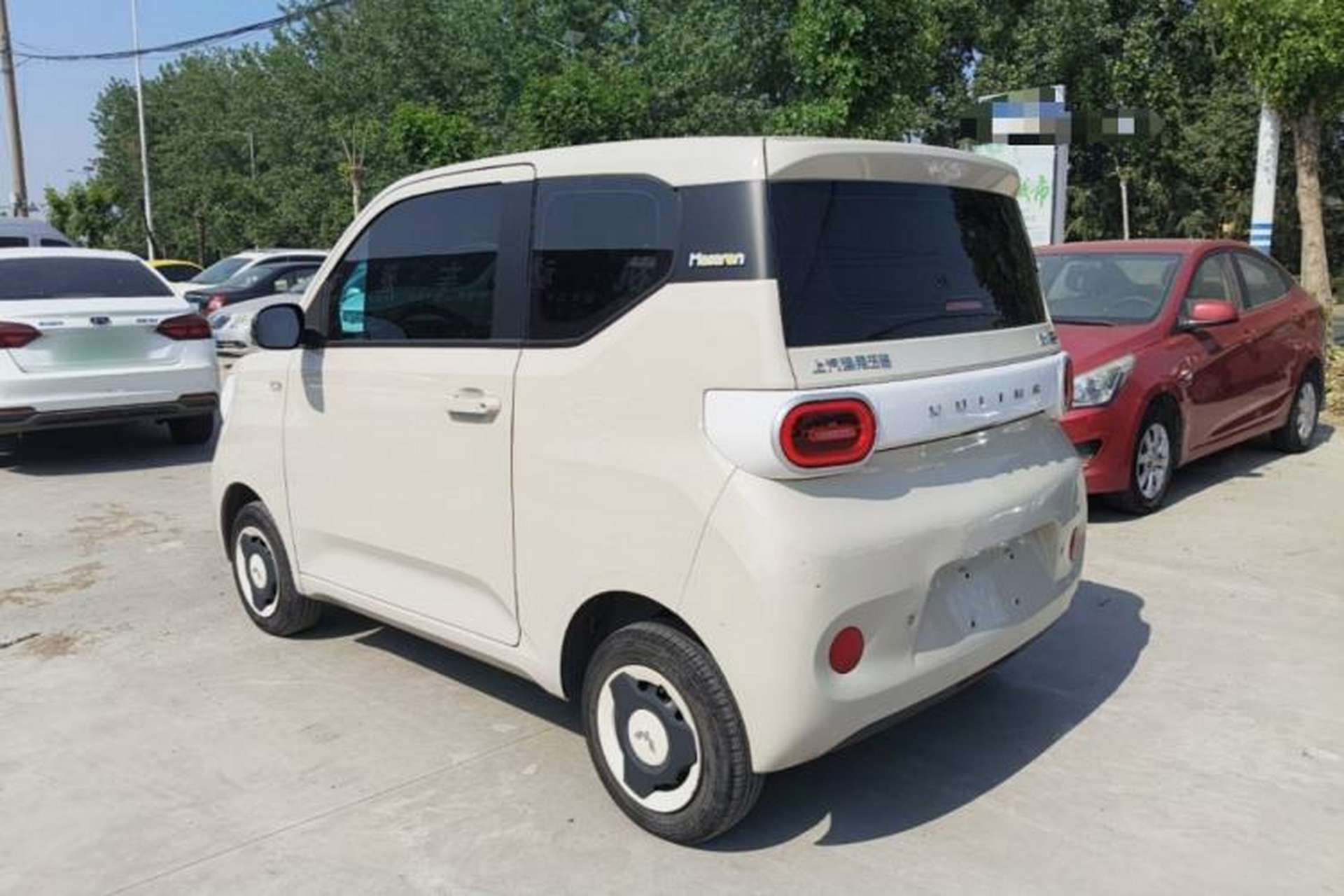 Used Wuling Hongguang MINIEV 2024 3rd Generation 215km Youth Edition Rear Left 45 Deg