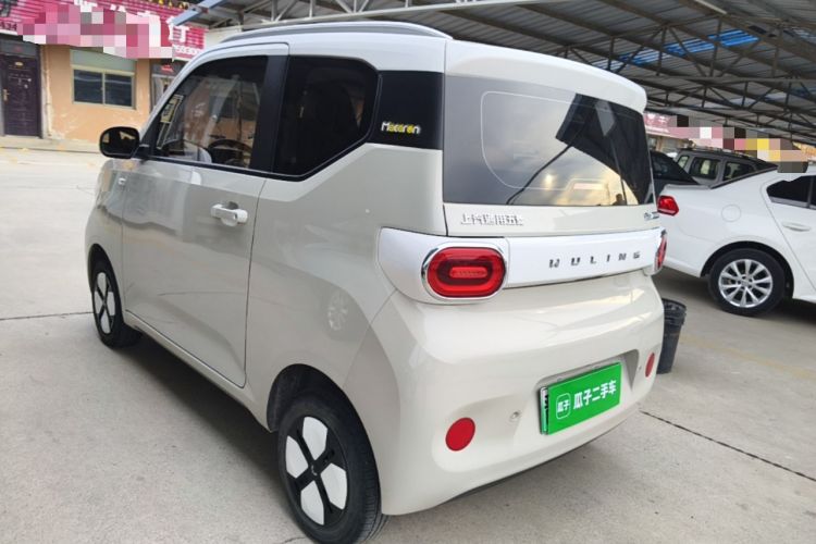 Used Wuling Hongguang MINIEV 2024 3rd Generation 215km Advanced Version Rear Left 45 Deg