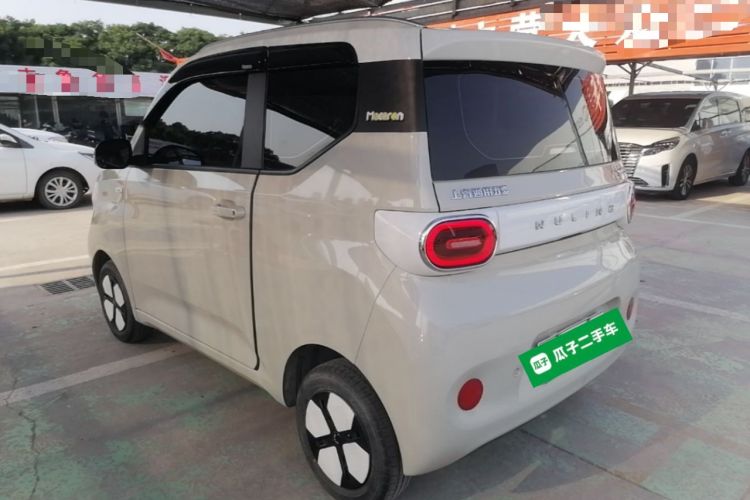 Used Wuling Hongguang MINIEV 2024 3rd Generation 215km Advanced Version Rear Left 45 Deg