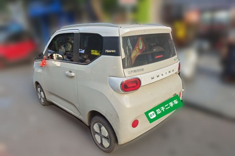Used Wuling Hongguang MINIEV 2024 3rd Generation 215km Advanced Version Rear Left 45 Deg