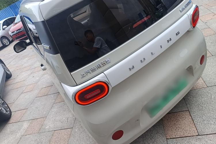 Used Wuling Hongguang MINIEV 2024 3rd Generation 215km Advanced Version Rear Left 45 Deg