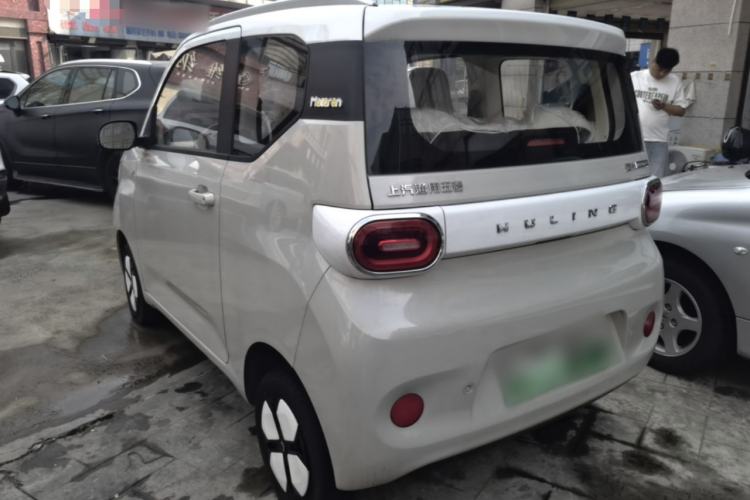 Used Wuling Hongguang MINIEV 2024 3rd Generation 215km Advanced Version Rear Left 45 Deg
