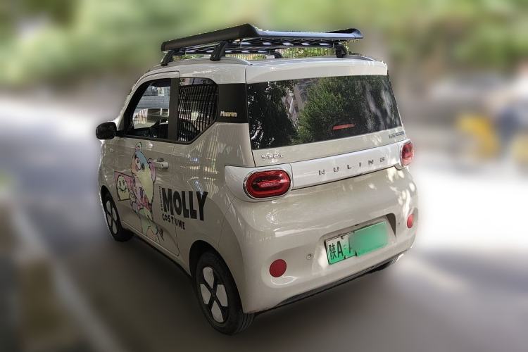 Used Wuling Hongguang MINIEV 2024 3rd Generation 215km Advanced Version Rear Left 45 Deg