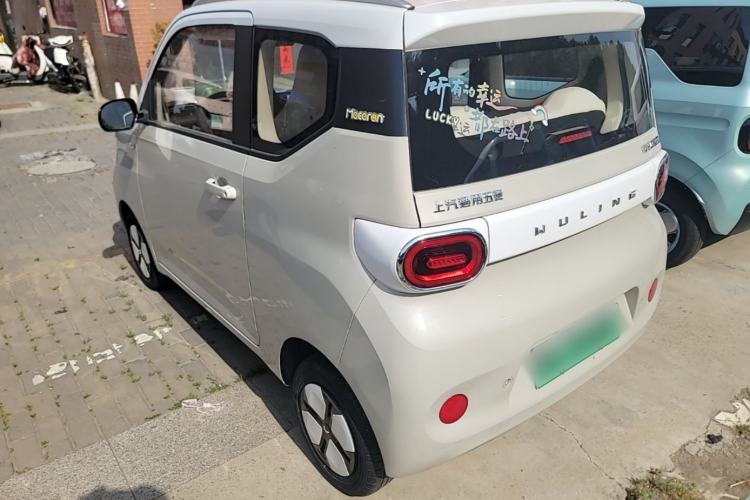 Used Wuling Hongguang MINIEV 2024 3rd Generation 215km Advanced Version Rear Left 45 Deg
