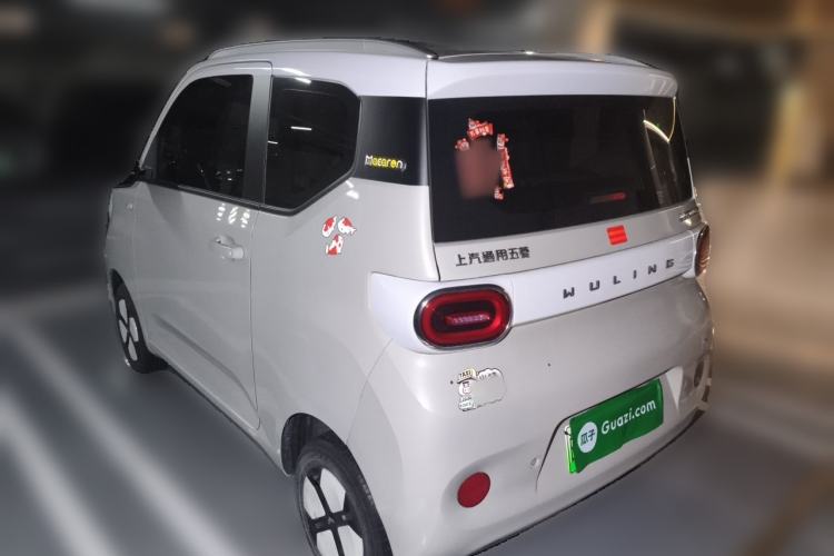 Used Wuling Hongguang MINIEV 2024 3rd Generation 215km Advanced Version Rear Left 45 Deg