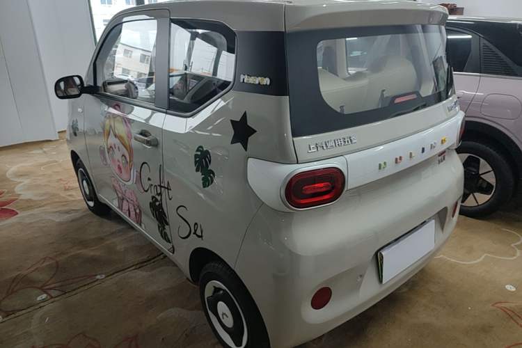 Used Wuling Hongguang MINIEV 2024 3rd Generation 215km Youth Edition Rear Left 45 Deg