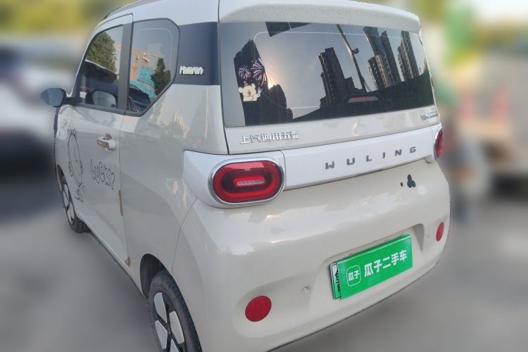 Used Wuling Hongguang MINIEV 2024 3rd Generation 215km Advanced Version Rear Left 45 Deg
