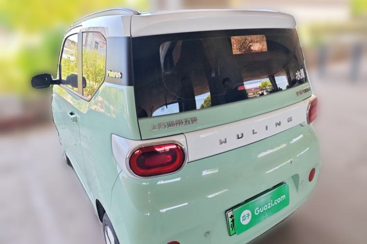 Used Wuling Hongguang MINIEV 2024 3rd Generation 215km Advanced Version Rear Left 45 Deg