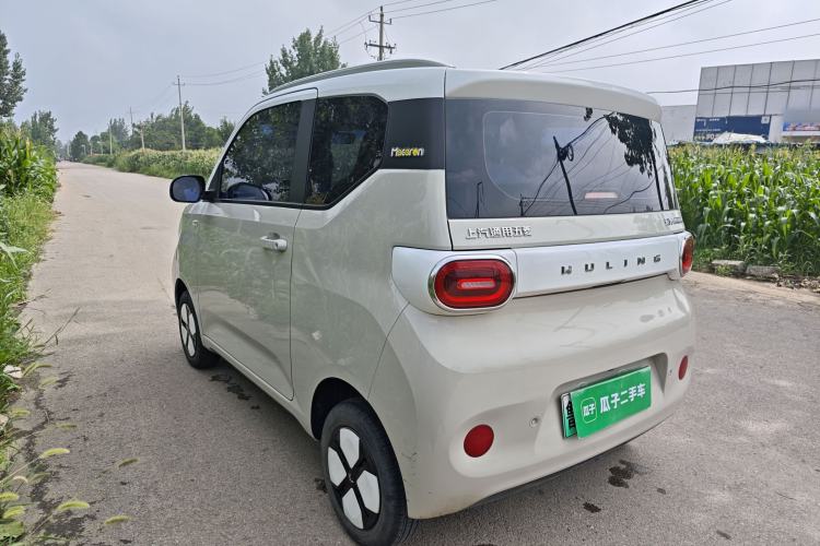 Used Wuling Hongguang MINIEV 2024 3rd Generation 215km Advanced Version Rear Left 45 Deg