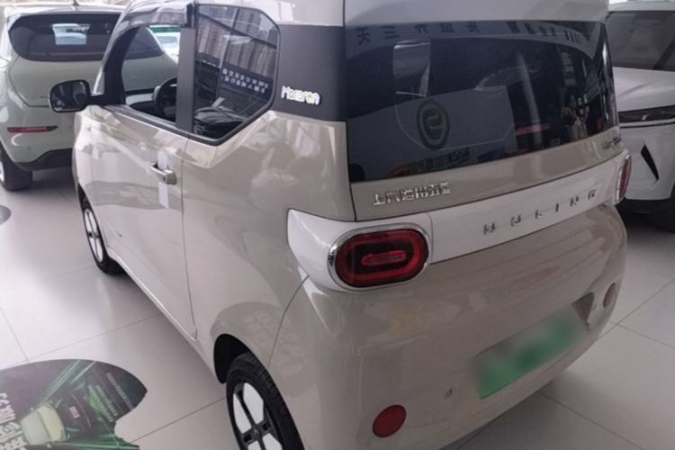 Used Wuling Hongguang MINIEV 2024 3rd Generation 215km Advanced Version Rear Left 45 Deg