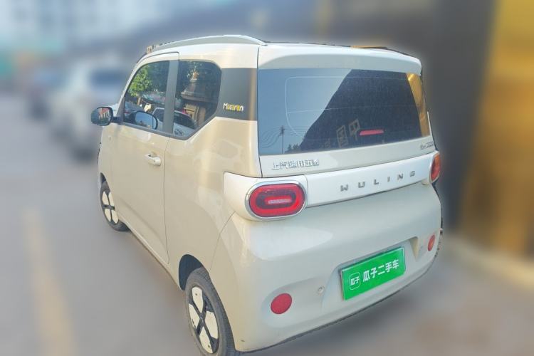 Used Wuling Hongguang MINIEV 2024 3rd Generation 215km Advanced Version Rear Left 45 Deg