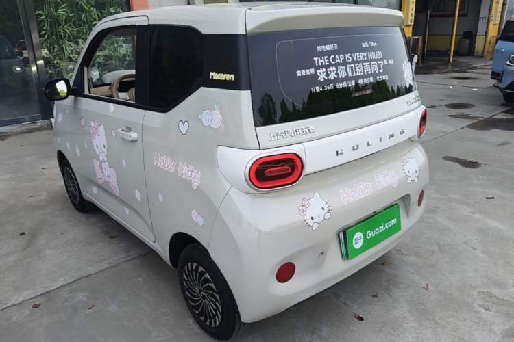 Used Wuling Hongguang MINIEV 2024 3rd Generation 215km Youth Edition Rear Left 45 Deg