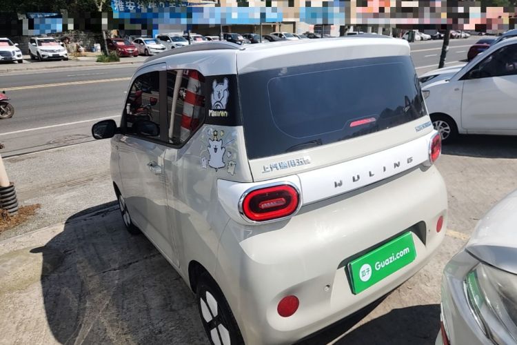 Used Wuling Hongguang MINIEV 2024 3rd Generation 215km Advanced Version Rear Left 45 Deg