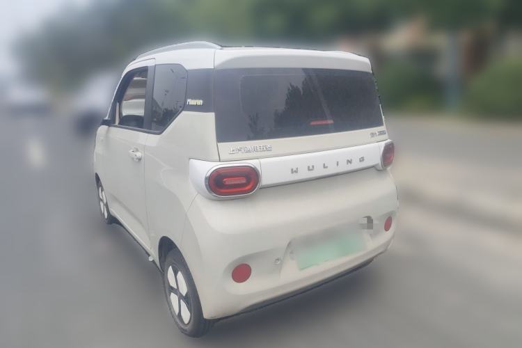 Used Wuling Hongguang MINIEV 2024 3rd Generation 215km Advanced Version Rear Left 45 Deg