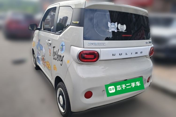 Used Wuling Hongguang MINIEV 2024 3rd Generation 215km Youth Edition Rear Left 45 Deg
