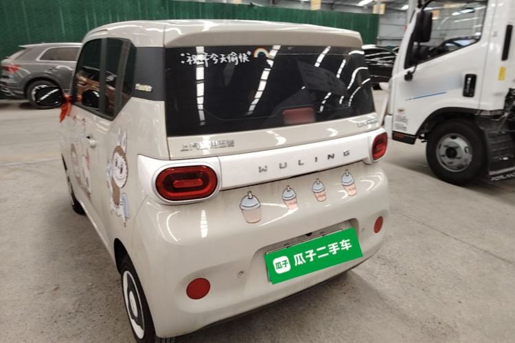 Used Wuling Hongguang MINIEV 2024 3rd Generation 215km Youth Edition Rear Left 45 Deg