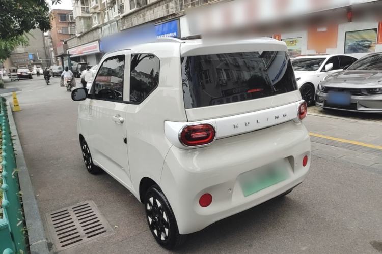 Used Wuling Hongguang MINIEV 2024 3rd Generation 215km Advanced Version Rear Left 45 Deg