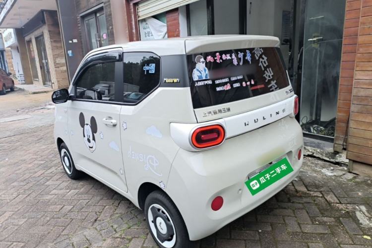 Used Wuling Hongguang MINIEV 2024 3rd Generation 215km Youth Edition Rear Left 45 Deg