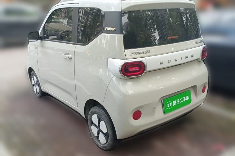 Used Wuling Hongguang MINIEV 2024 3rd Generation 215km Advanced Version Rear Left 45 Deg